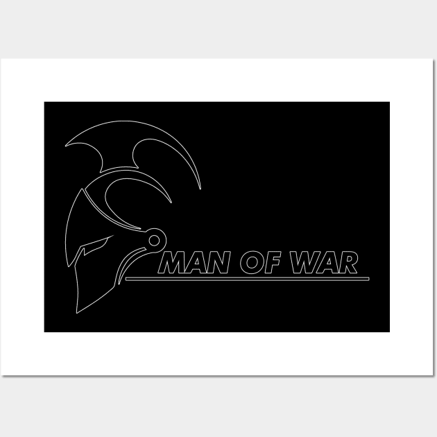 MAN OF WAR (Radiohead) Wall Art by QinoDesign